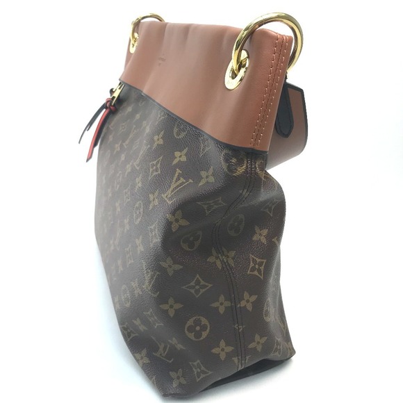Louis Vuitton Monogram Tuileries Hobo Bag Brown - Picture 2 of 8
